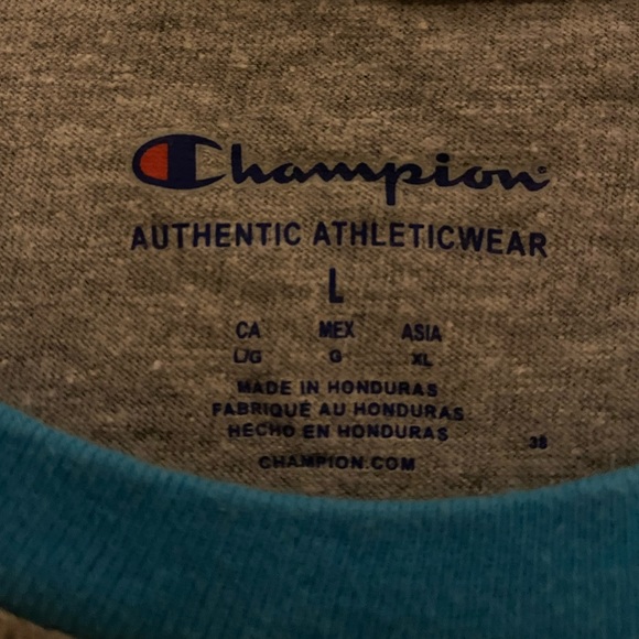 Champion T-Shirt Blue And Grey - Picture 2 of 2
